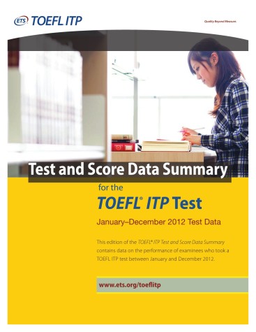 TOEFL ITP 2012 Test Data