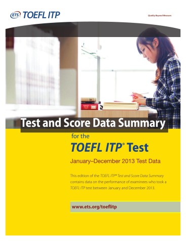 TOEFL ITP 2013 Test Data